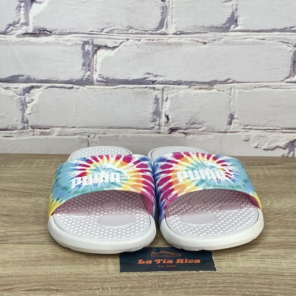Puma Tie Dye Slide Sandals - Picture 2 of 8